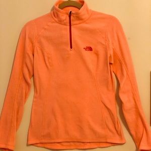 Bright North face pullover
